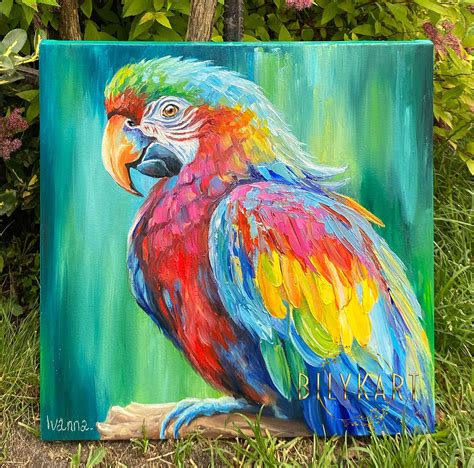 Beautiful Paintings Of Parrots