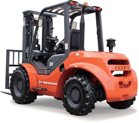 3 5 Ton Forklift 4X4 4WD Forklift All Rough Terrain Forklift With