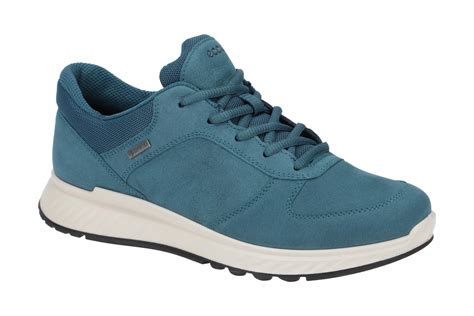 Ecco Exostride Blau Sportliche Halbschuhe F R Damen