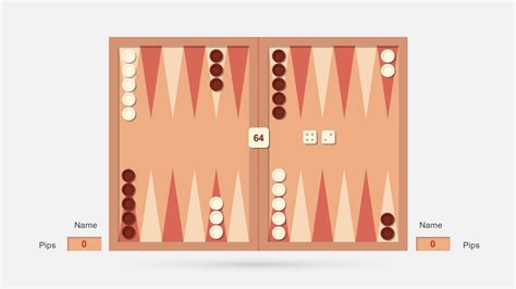 Printable Backgammon Board Template