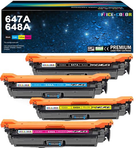 Original Hp 647a Black Toner Cartridge Works With Hp