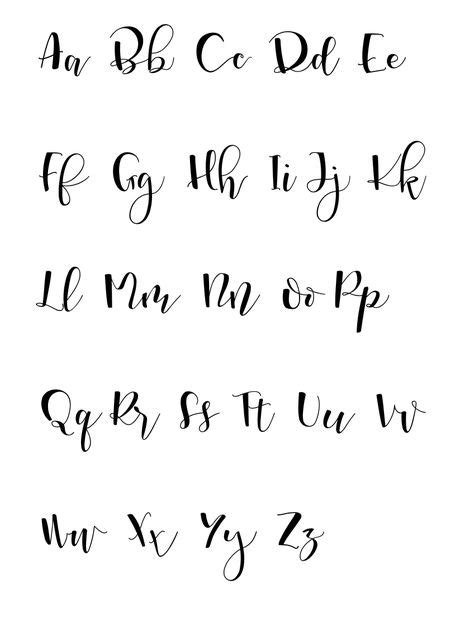 Idee N Over Handlettering Alfabet Types Lettertype Alfabet