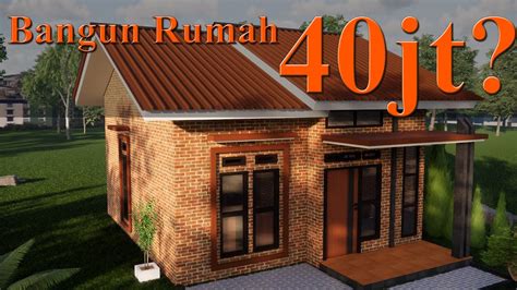 Budget Jt Tahapan Membangun Rumah Minimalis X M Tempat Tidur