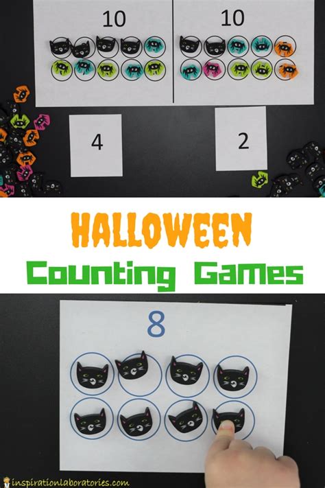 Halloween Counting Games | Inspiration Laboratories