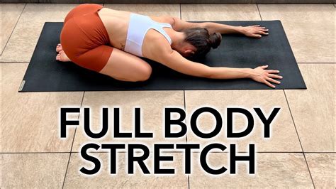 Full Body Stretch For Beginners Yoga Inspired Stretching Youtube