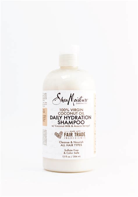 Shea Moisture 100 Virgin Coconut Oil Daily Hydration Shampoo Champú Curlymarket