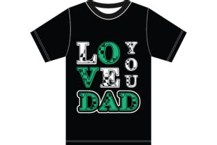 Love You Dad Father Day T Shirt Design Graphic By Sadequl Creative