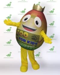 Костюм шоколадного яйца Zoo for kids по индивидуальному дизайну