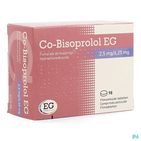 Co Bisoprolol Eg Mg Mg Filmomh Tabl Apotheek Vanderhaegen