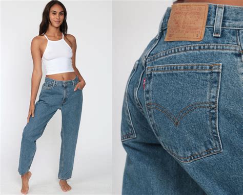 Levis 550 Jeans 80s Levis Mom Jeans High Waisted Levi Jeans 90 Shop