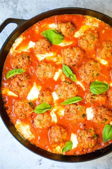 Easy Italian Turkey Meatballs Kay S Clean Eats