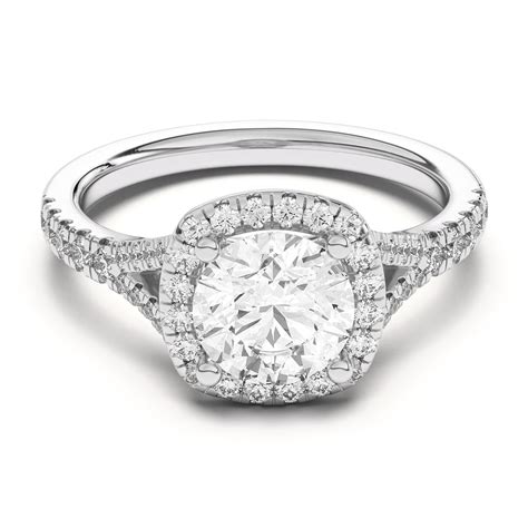 Eterna Jewel Ct Round Cut Lab Created Diamond Engagement Ring For