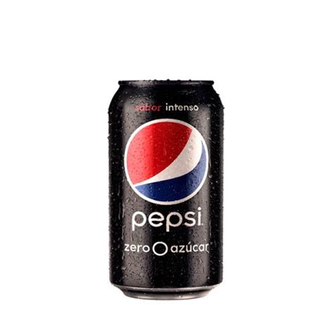 Pepsi Zero Lata 350cc 24 Unidades Donde La Negra