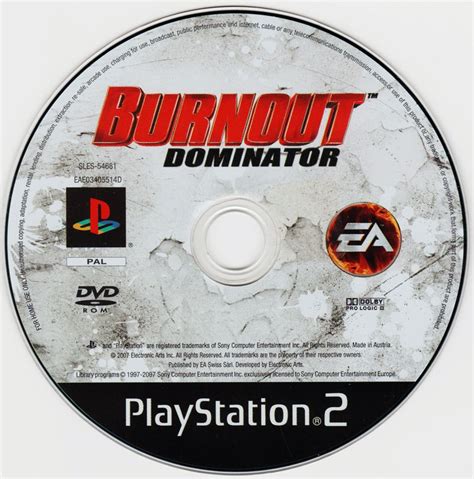 Burnout Dominator 2007 Playstation 2 Box Cover Art Mobygames