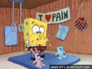 Sponge Bob Weights GIF - SpongeBob Weights Weightlifting - Discover ...