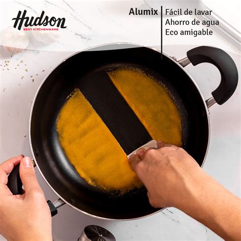 Cacerola Hudson Antiadherente Aluminio 22 Hudson Cocina