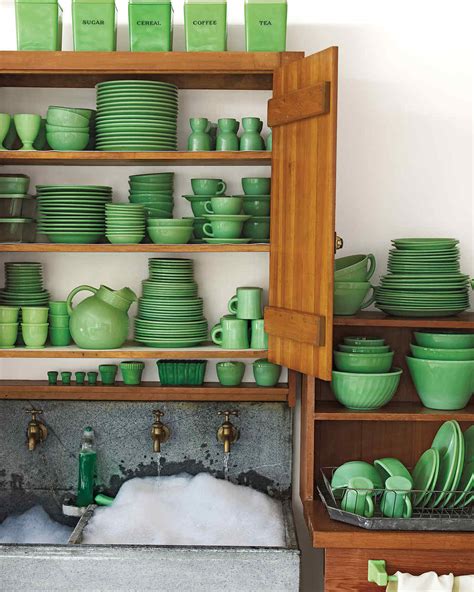 Marthas Jadeite Collection Martha Stewart