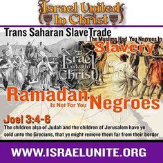 ARABS had you in slavery! Yes, we were enslaved in the Trans-Saharan ...