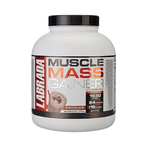 Labrada Muscle Mass Gainer Chocolate Flavour 6 Lbs Stradenutrition™