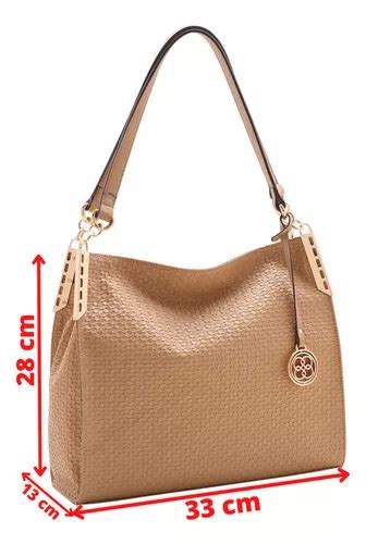 Bolsas Chenson Sacola Feminina Comfy Ombro Opelika Cor Bege