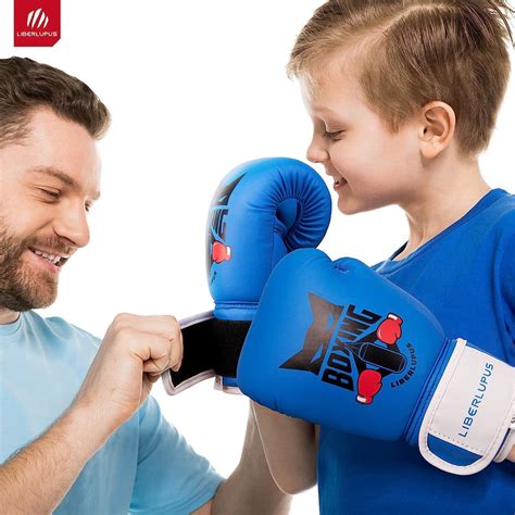 Liberlupus Kids Boxing Gloves | Youth Training Gloves for Boys and ...