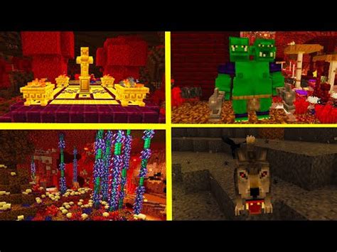 8 Minecraft Mods That Improve The Nether Dimension YouTube