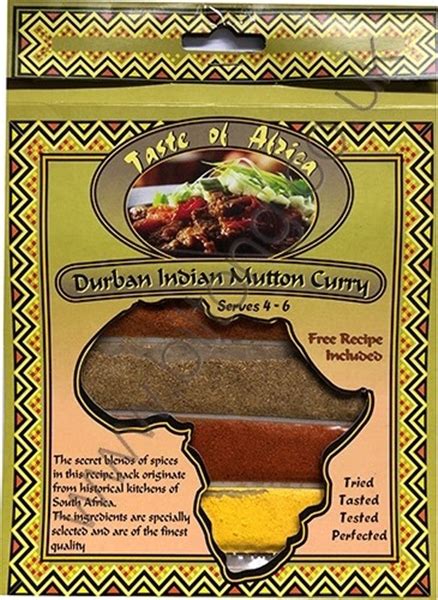 Taste Of Africa Indian Mutton Curry Spice Susmans Biltong