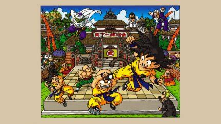 Akira Toriyama Bald Monks Oolong Dragon Ball Dragon Ball Master