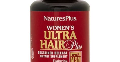 Natures Plus Ultra Hair Plus Sustained Release Womens 60 Tablet