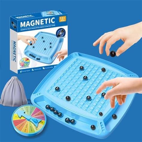 2024 New Magnetic Chess Game Set With Punishment Wheel Fun Table Top