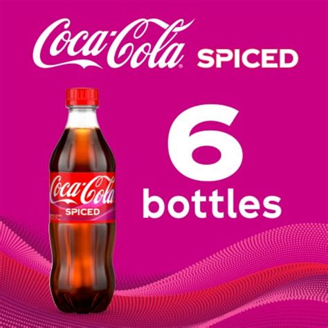 Coca Cola® Spiced Raspberry Soda Bottles 6 Pk 169 Fl Oz Kroger