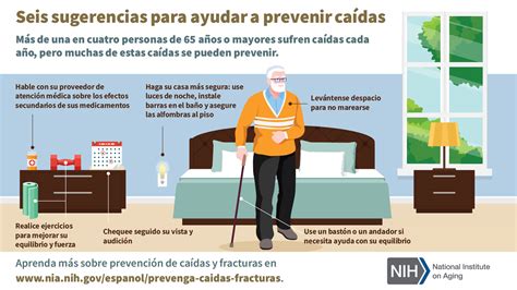 Seis sugerencias para ayudar a prevenir caídas National Institute on