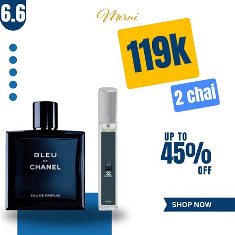 chính hãng Nước Hoa Nam Bleu De Chanel đẳng Cấp Phái Mạnh hương Thơm