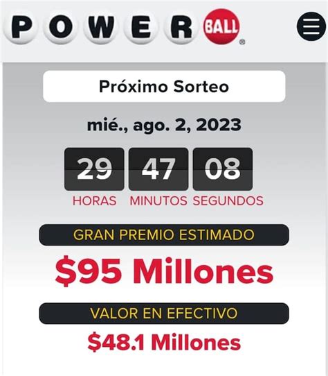 Powerball El Jackpot Del 95 Millones De Dólares Que Se Sorteará El