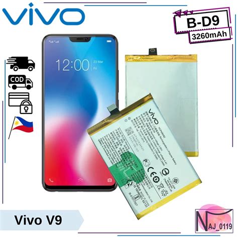 VIVO V9 Battery Model B D9 Original High Quality Li Ion Battery