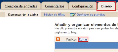 Cómo cambiar el favicon en Blogger