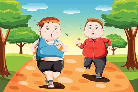 Best Childhood Obesity Illustrations Royalty Free Vector Graphics