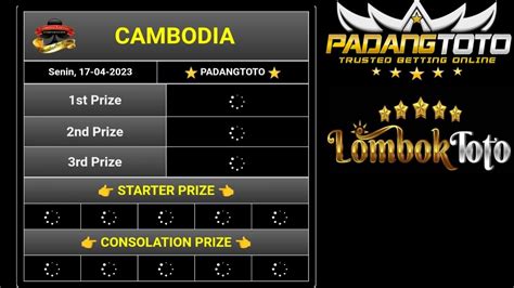 Live Draw Cambodia Hari Ini Senin April Live Cambodia Hari