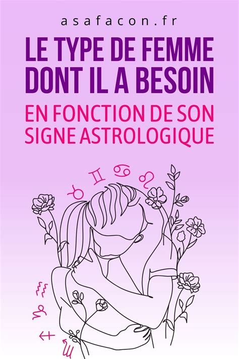 Le Type De Femme Dont Il A Besoin En Fonction De Son Signe Astrologique