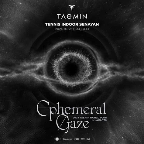 Taemin's concert is coming soon, here is the Emphemeral Gaze Concert ...