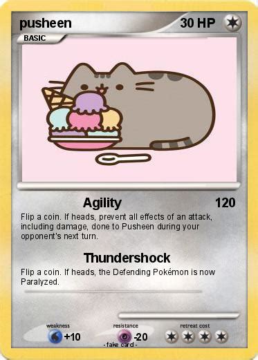 Pokémon Pusheen 225 225 Agility My Pokemon Card