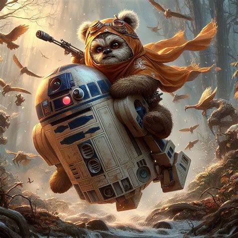 wookie experience   cute art wookie cute