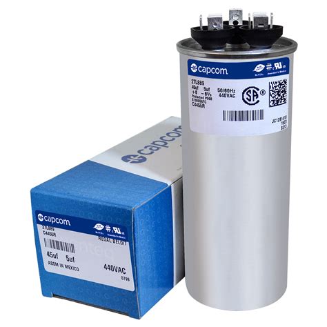 45 5 MFD X 440 Run Capacitor 27L889 JustCapacitors