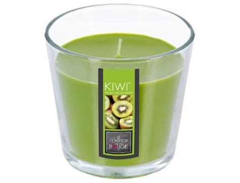 Bougie Parfum E En Verre Nina G Kiwi Comptoir De La Bougie