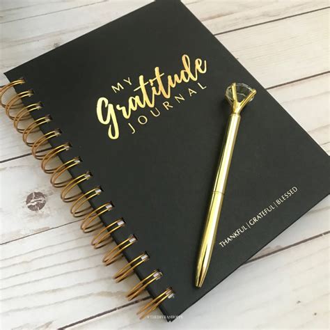 Gratitude Journal For Women Writing Journal Manifesting Etsy