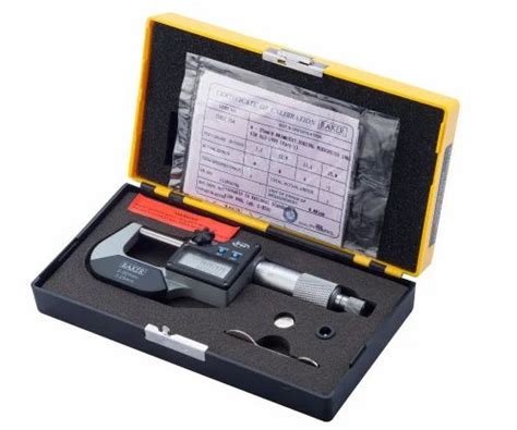 Baker Mm Digital External Micrometer Dmm Mm