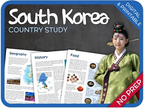 South Korea Country Study Teaching Resources