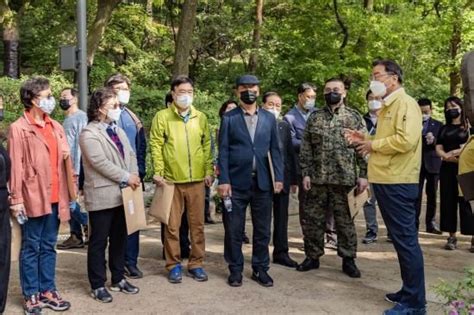 포토 김선갑 광진구청장 아차산 등 현장 방문 안전 ·소통 강조 네이트 뉴스