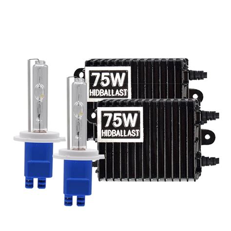 12В 75 Вт балласт HID Xenon комплект D2H H1 H3 H11 9005 9006 H7 75 Вт ...