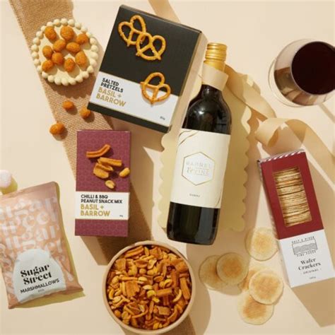 Gourmet Red Wine Hamper Hampers With Bite